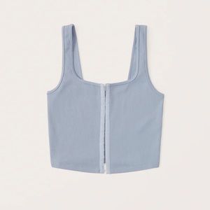Abercrombie and Fitch Hook and Eye Cropped Tank Top